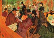  Henri  Toulouse-Lautrec Moulin Rouge oil on canvas